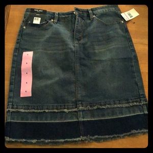 Nine West denim skirt